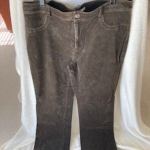 CAbi Brown Vintage Velveteen Jeans